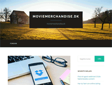Tablet Screenshot of moviemerchandise.dk